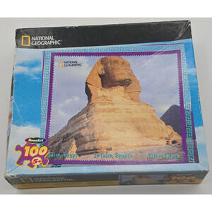 New Sealed National Geographic Cairo, Egypt Puzzle 100pc 9 1/8" x 10 3/8"